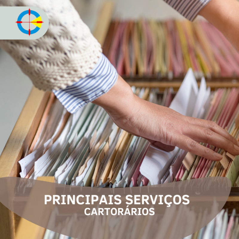 Principais serviços cartorários